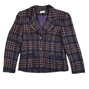 CLICHY Canada Wool Blend Blazer Jacket Officewear‎ 8